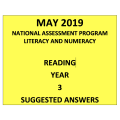 2019 ACARA NAPLAN Reading Answers Year 3